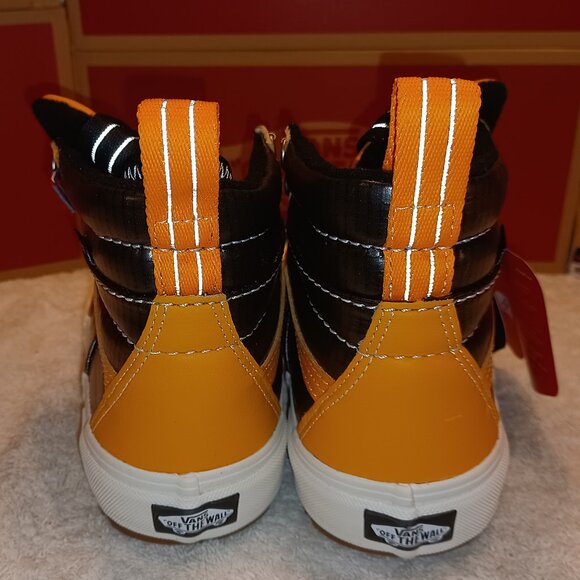 Vans Men’s 4/Women's 5.5 Sk8-Hi MTE 2.0 DX Apricot/Black VN0A5HZYB9M - Picture 7 of 12